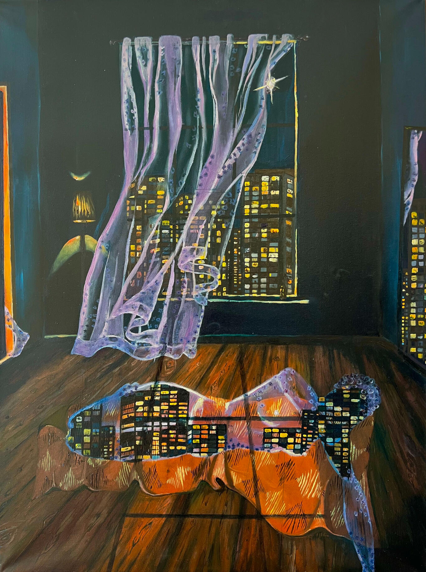 Here Oil on canvas 80 x 60cm